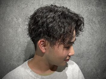 ツイスパ　メンズパーマ　の画像