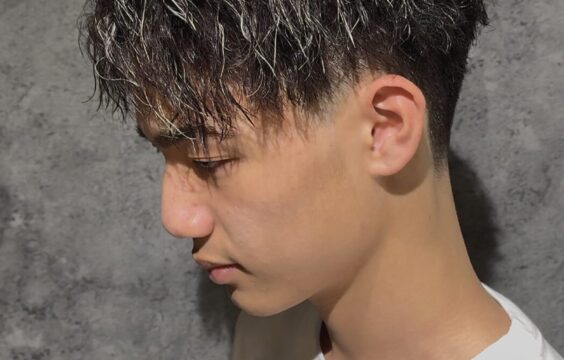メンズ　メッシュ　ツイスパ