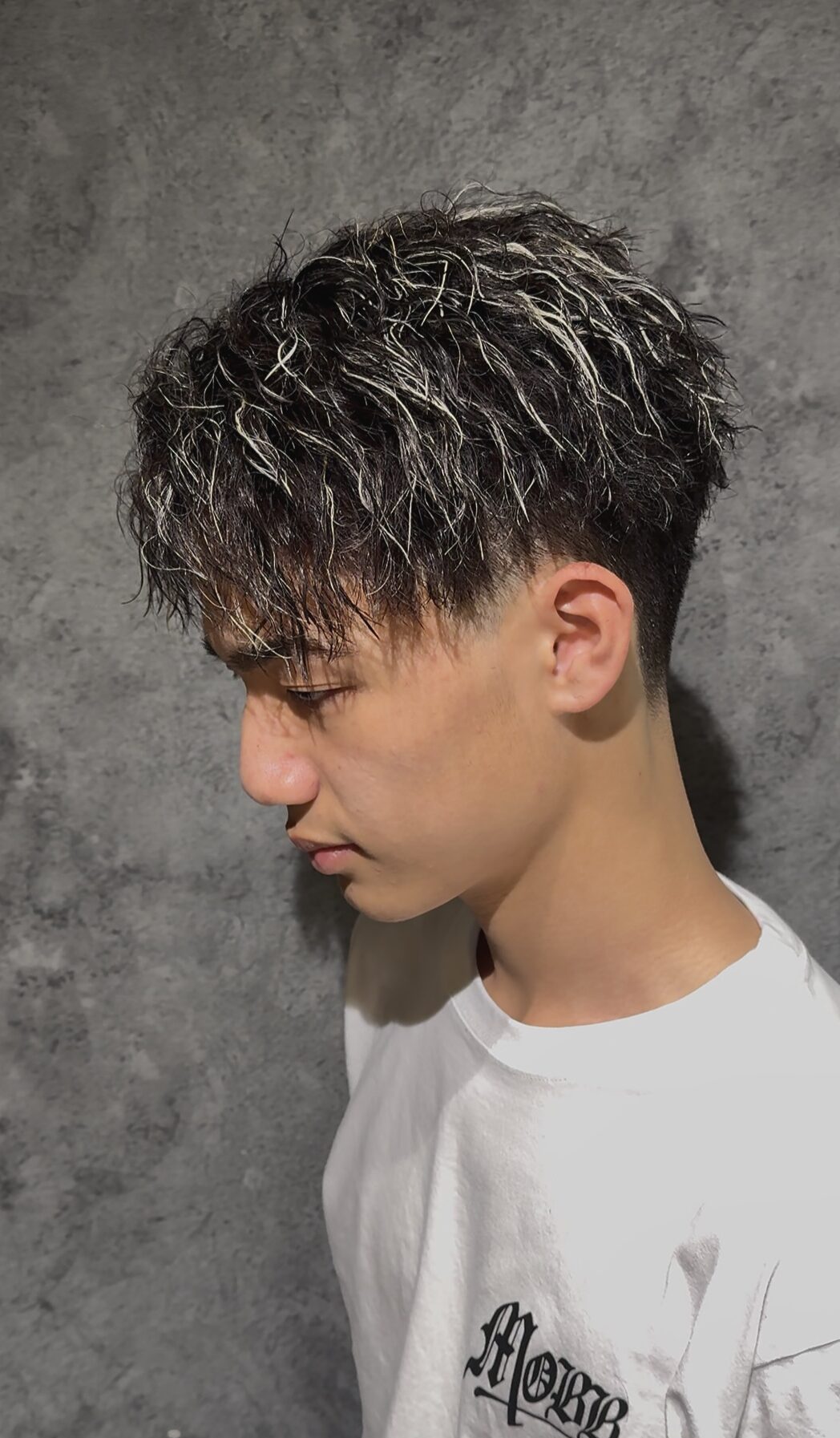 メンズ メッシュ ツイスパ
