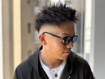 ツイスト　メンズ　短髪