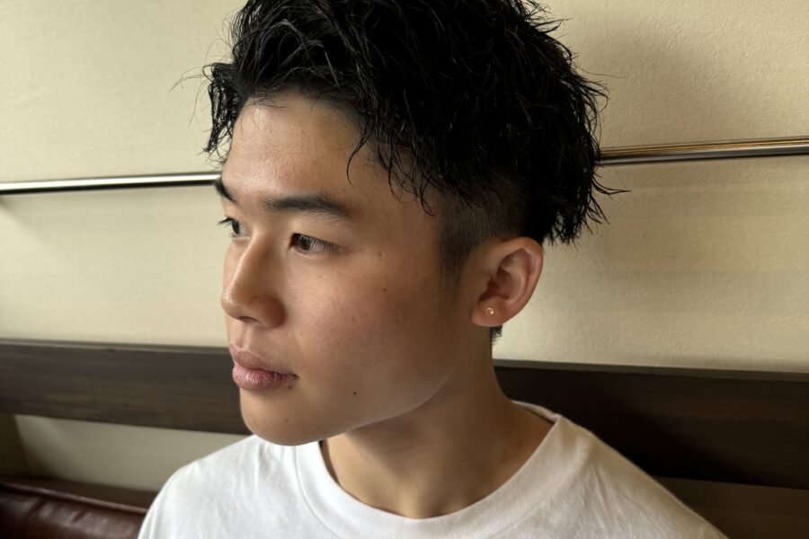 ツイストスパイラル　ツイスパ　メンズパーマ