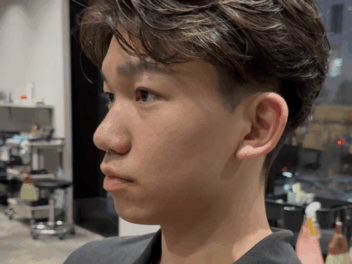 メンズパーマ　メッシュ　メンズカラー　理容室　メンズ理容室　メンズカット シェービング 顔剃り　ニュアンスパーマ