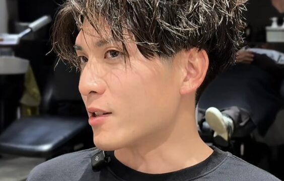 メンズ　パーマ ツイストスパイラル