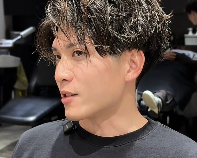 メンズ　パーマ ツイストスパイラル