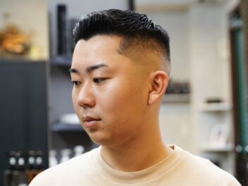 フェード　短髪　メンズショート　フェードカット ハイフェード