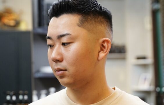 フェード　短髪　メンズショート　フェードカット ハイフェード