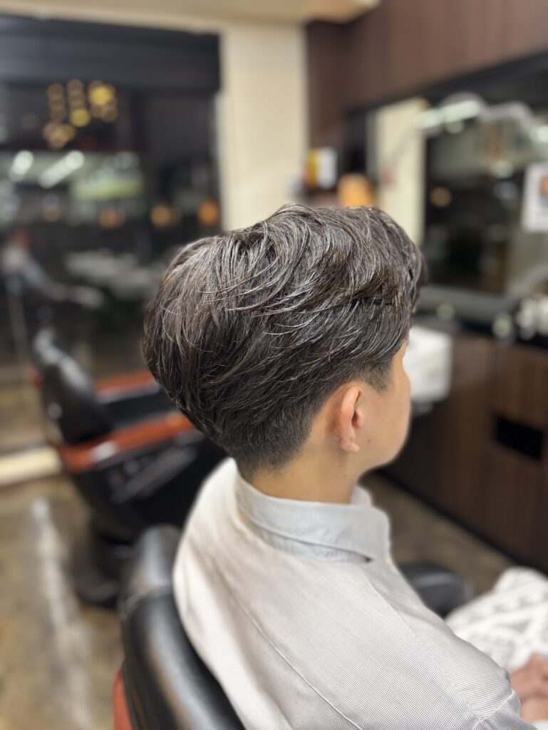 フェザーパーマ　メンズ