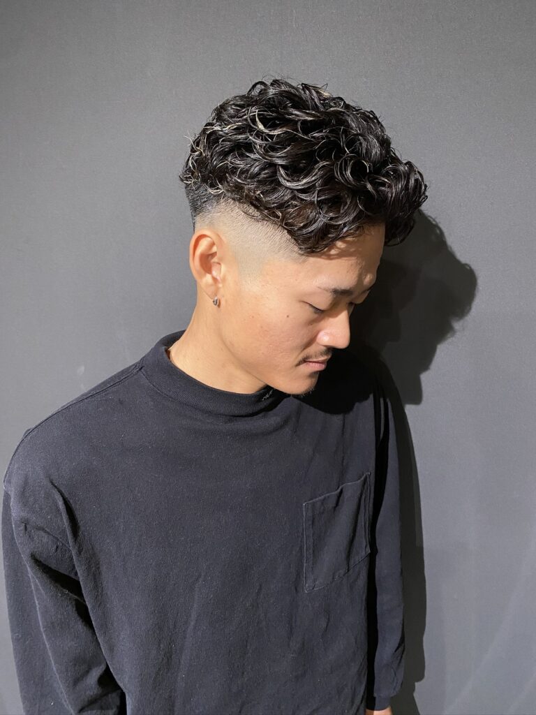 ラルフパーマ　バロックパーマ　メンズパーマ