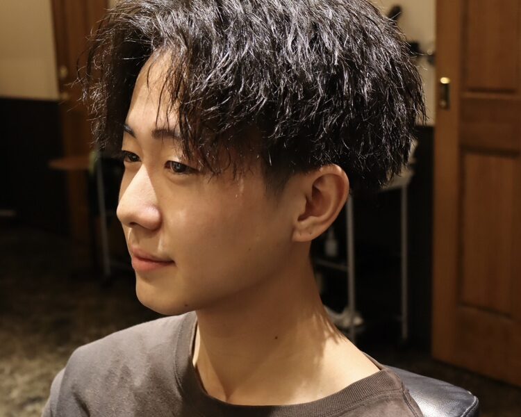 センターパート　ツイスパ