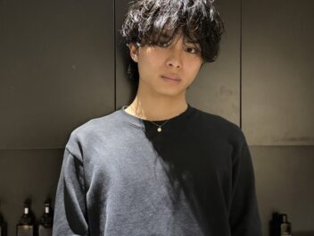 シャドウパーマ　メンズ