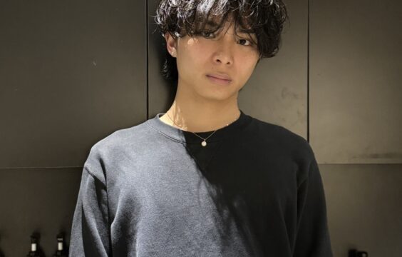 シャドウパーマ　メンズ