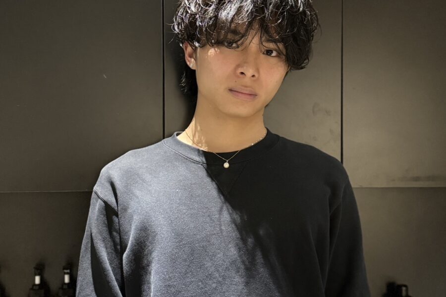 シャドウパーマ　メンズ