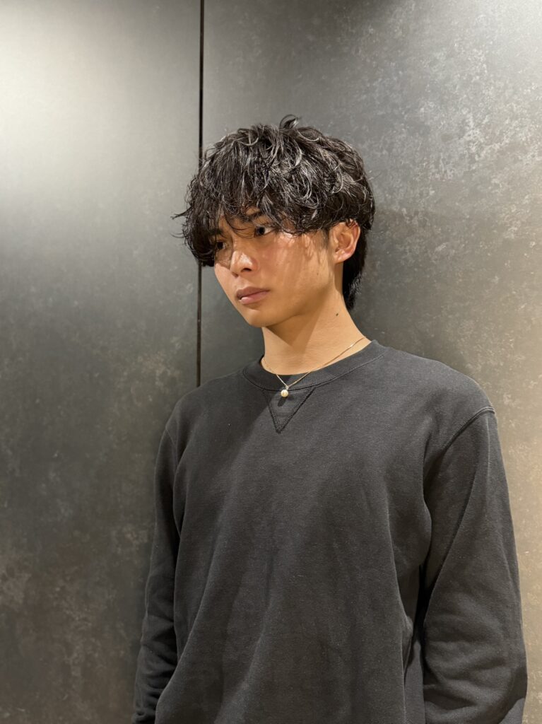 シャドウパーマ　メンズ