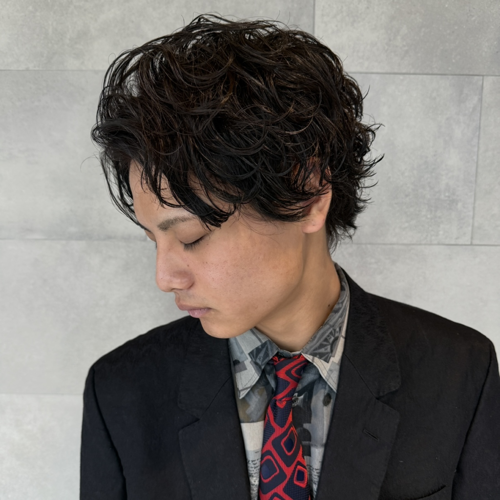 スパイラルパーマ メンズ